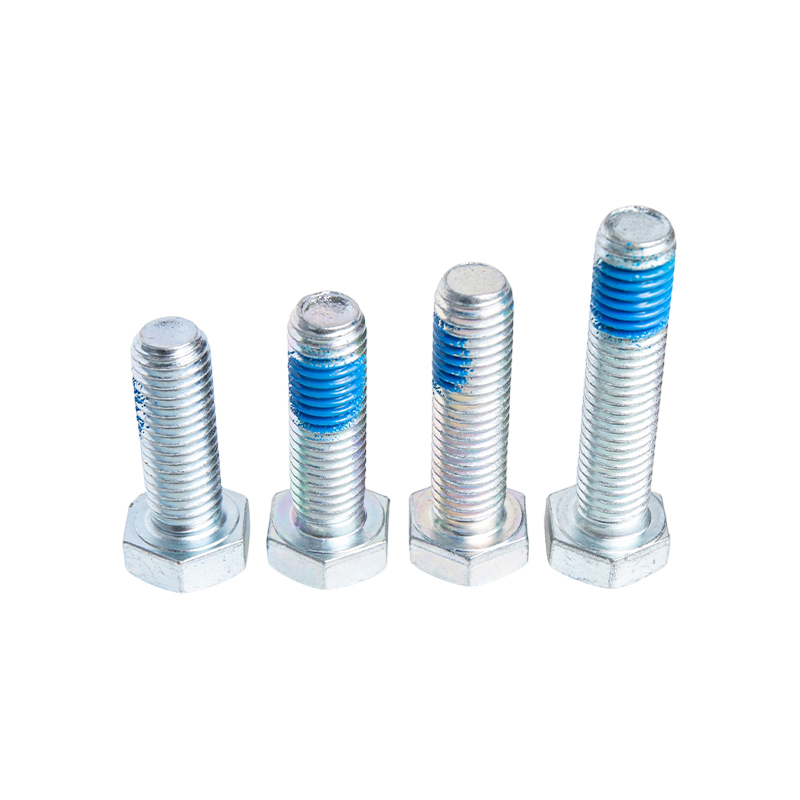 Șuruburi hexagonale din oțel carbon galvanizat de calitate 8,8 șuruburi cu jumătate de filet extins de înaltă rezistență
